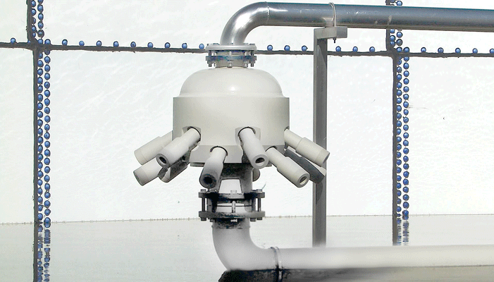 Ejectors for the aeration process